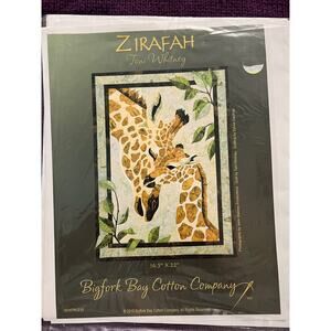 quilt pattern zirafah giraff quilt 16.5" x 22"